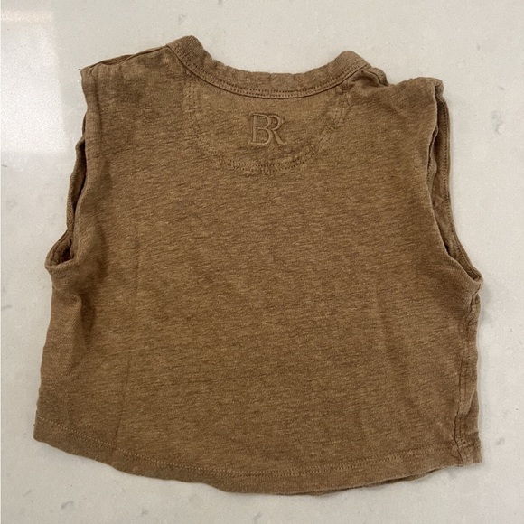 Banana Republic Baby Linen Tank- Camel, 18-24m - Picture 6 of 6